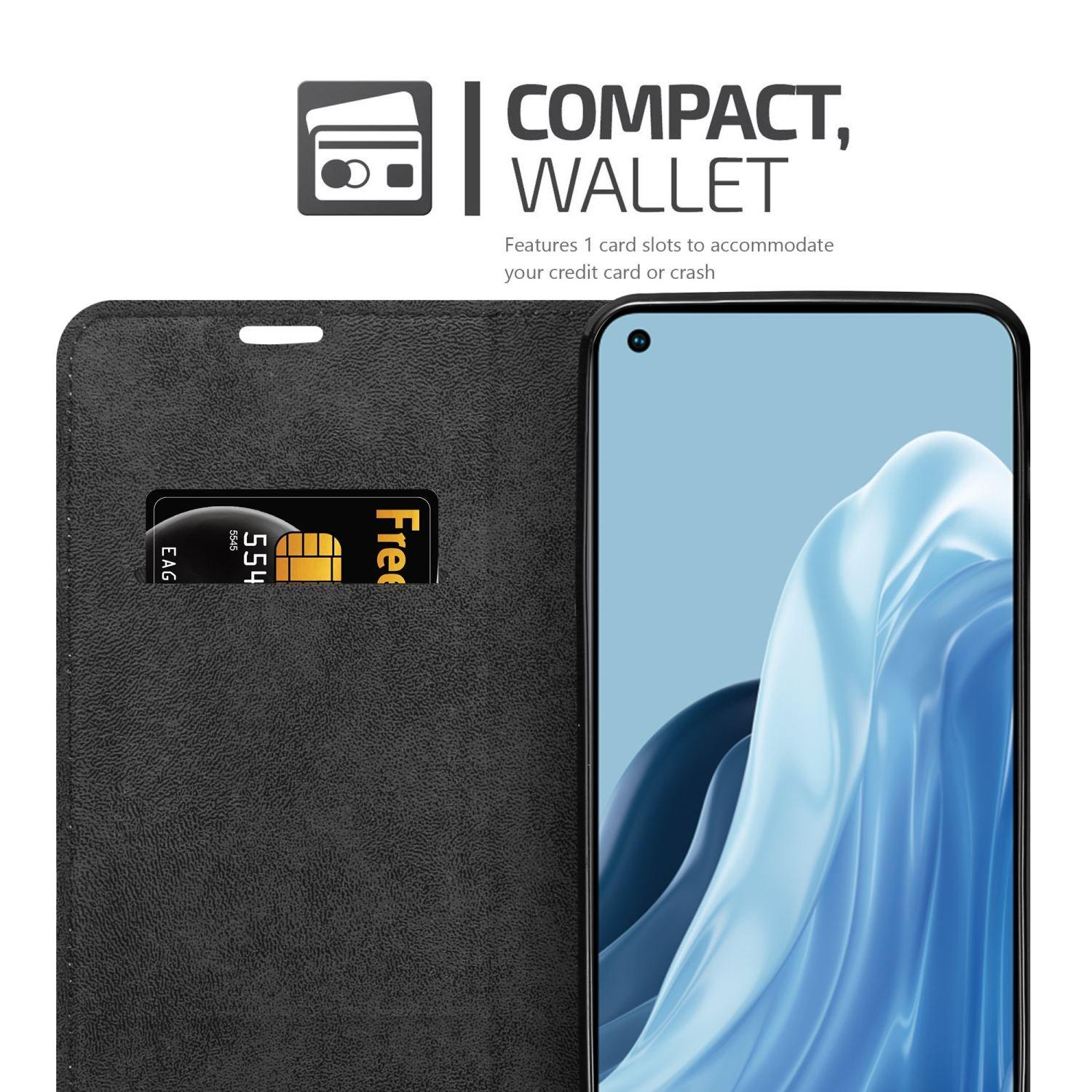 Cadorabo  Housse compatible avec Realme 7 5G - Coque de protection avec fermeture magnétique, fonction de support et compartiment pour carte 