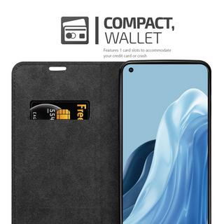 Cadorabo  Housse compatible avec Realme 7 5G - Coque de protection avec fermeture magnétique, fonction de support et compartiment pour carte 