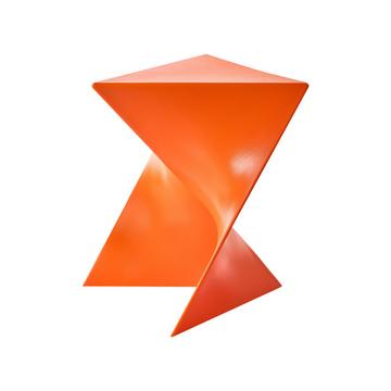 Table d'appoint en Matière synthétique Rétro PECOS