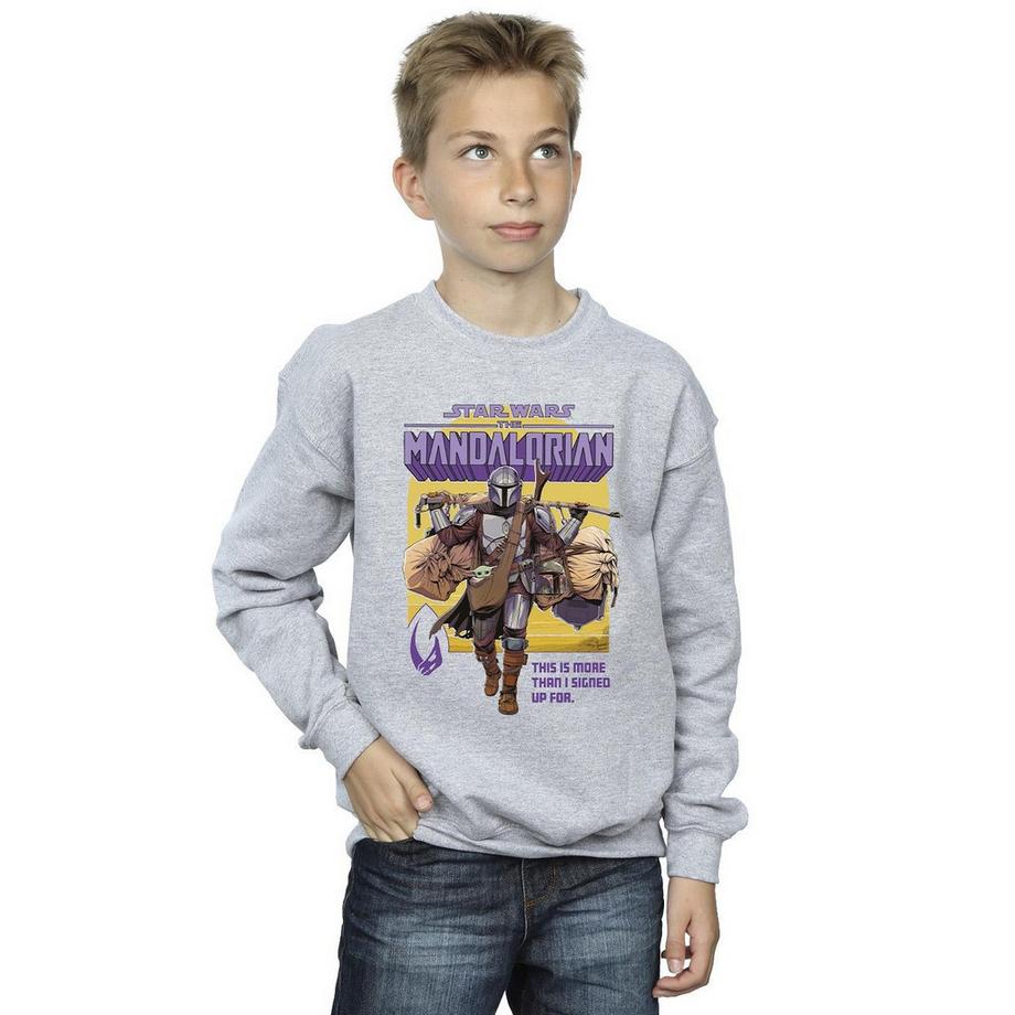 STAR WARS  The Mandalorian More Than I Signed Up For Sweatshirt 