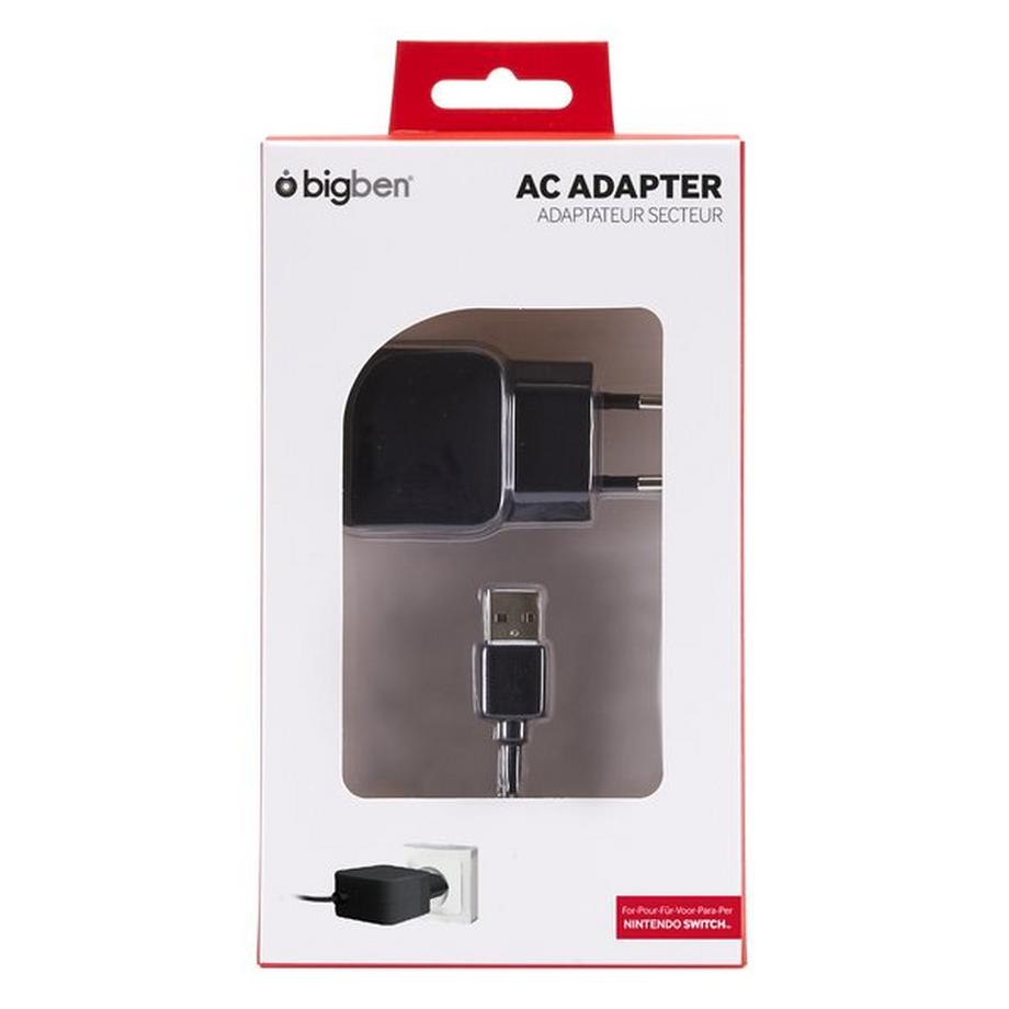 bigben  Interactive SWITCHADAPTV2 chargeur d'appareils mobiles Noir Intérieure 