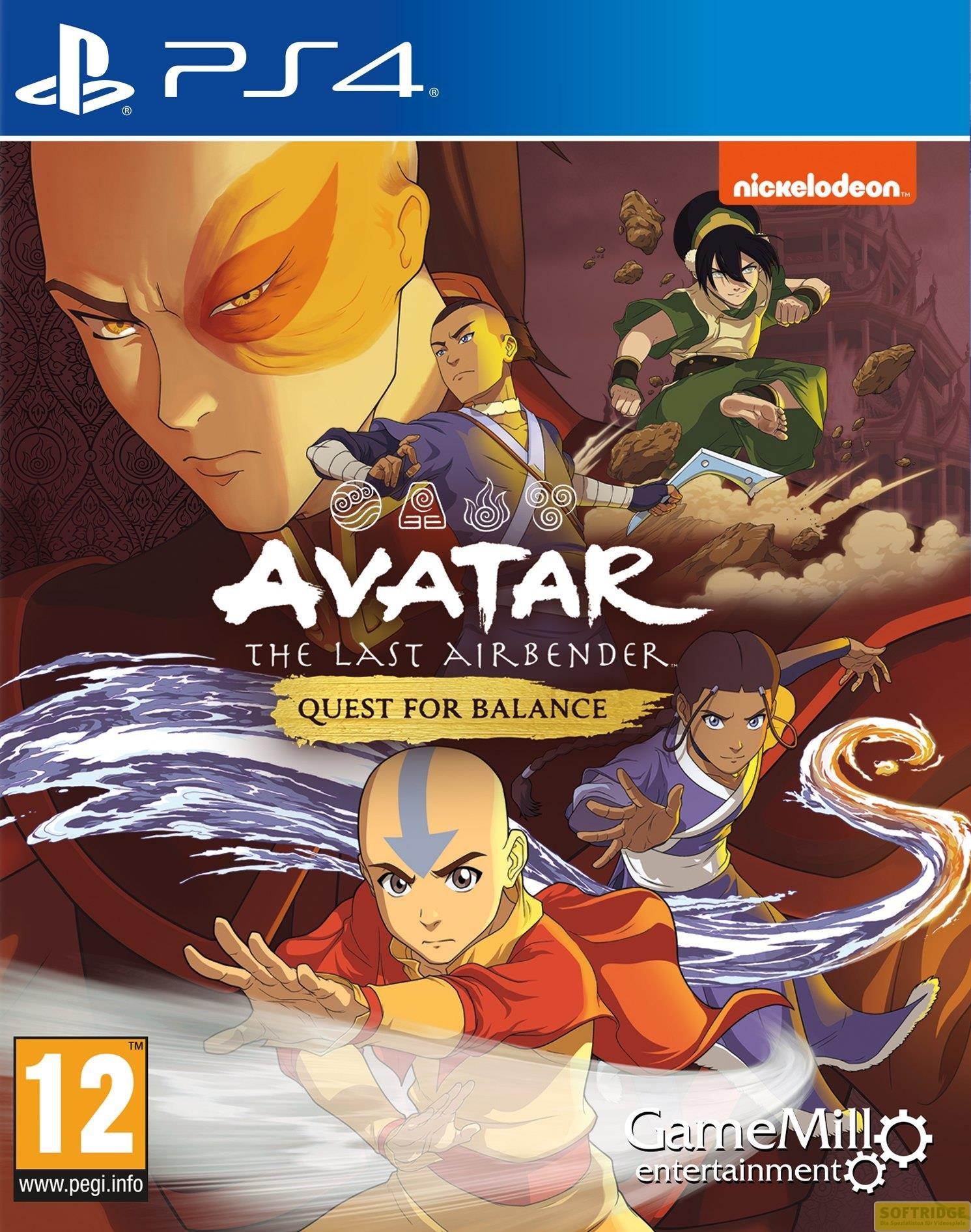 GameMill Entertainment  Avatar: The Last Airbender - Quest for Balance 