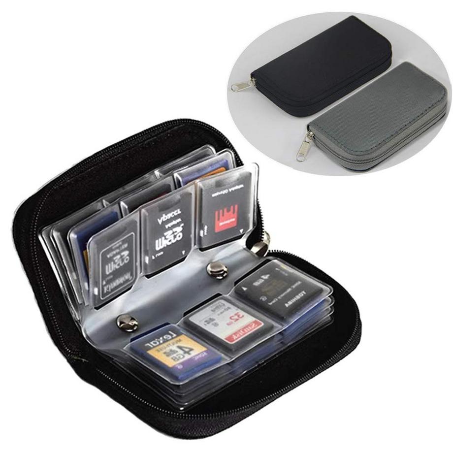 Only-bags.store  SD-Kartenbox Speicherkartenschutzhülle Aufbewahrungstasche Speicherkartenetui für unterwegs 