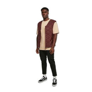 URBAN CLASSICS Gilet trapuntato con cerniera intera  