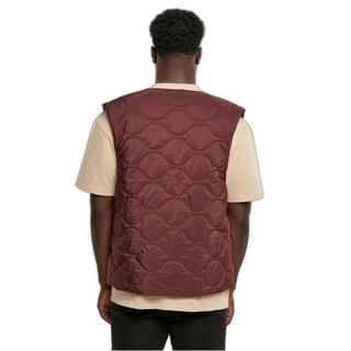 URBAN CLASSICS Gilet trapuntato con cerniera intera  