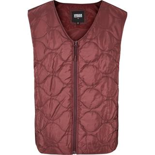 URBAN CLASSICS Gilet trapuntato con cerniera intera  