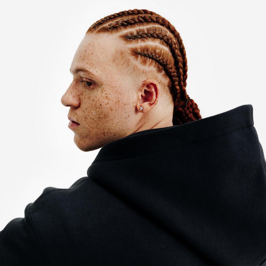 DECATHLON  Felpa con cappuccio unisex Elementals cotone 