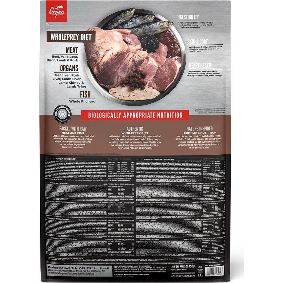 Orijen  Cat REGIONAL RED, 5,4Kg 