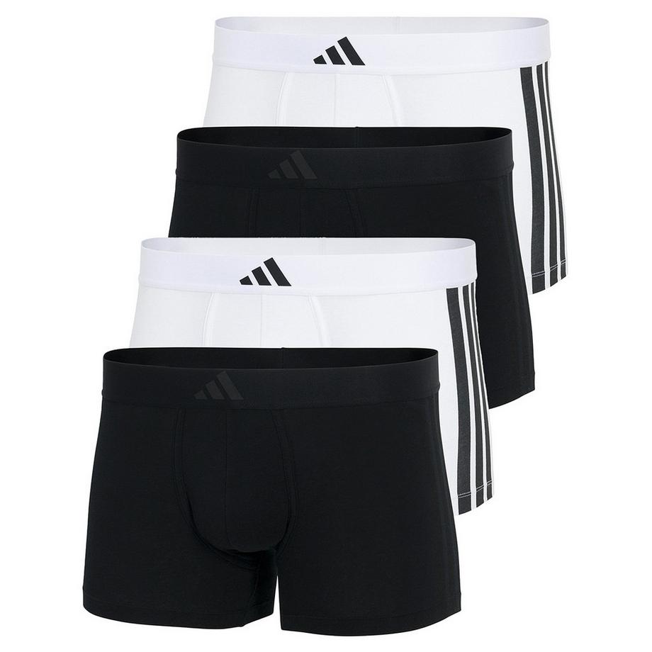 4er Pack Active Flex Cotton 3 Stripes - Retro Short / Pant