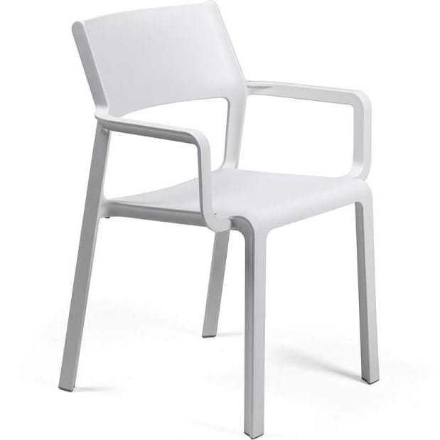 NARDI outdoor Fauteuil de jardin Trill blanc  