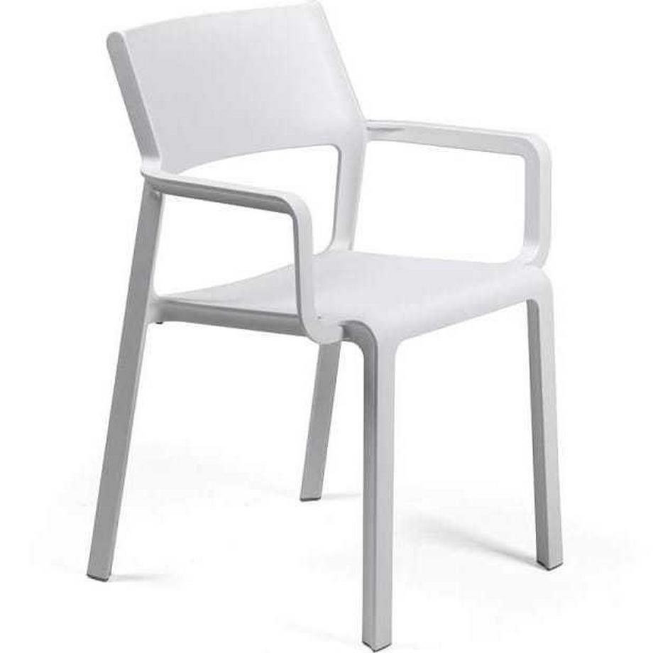 Fauteuil de jardin Trill blanc