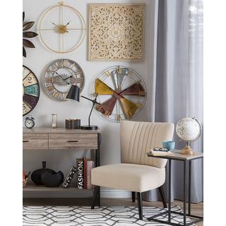 Beliani Orologio da parete en Ferro Industriale WIKON  