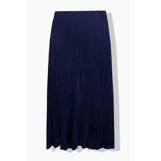 Ulla Popken Gonna svasata effetto crash con elastico in vita  