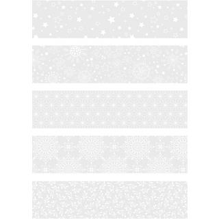 HEYDA  HEYDA Christmas sticker decorativi Bianco 