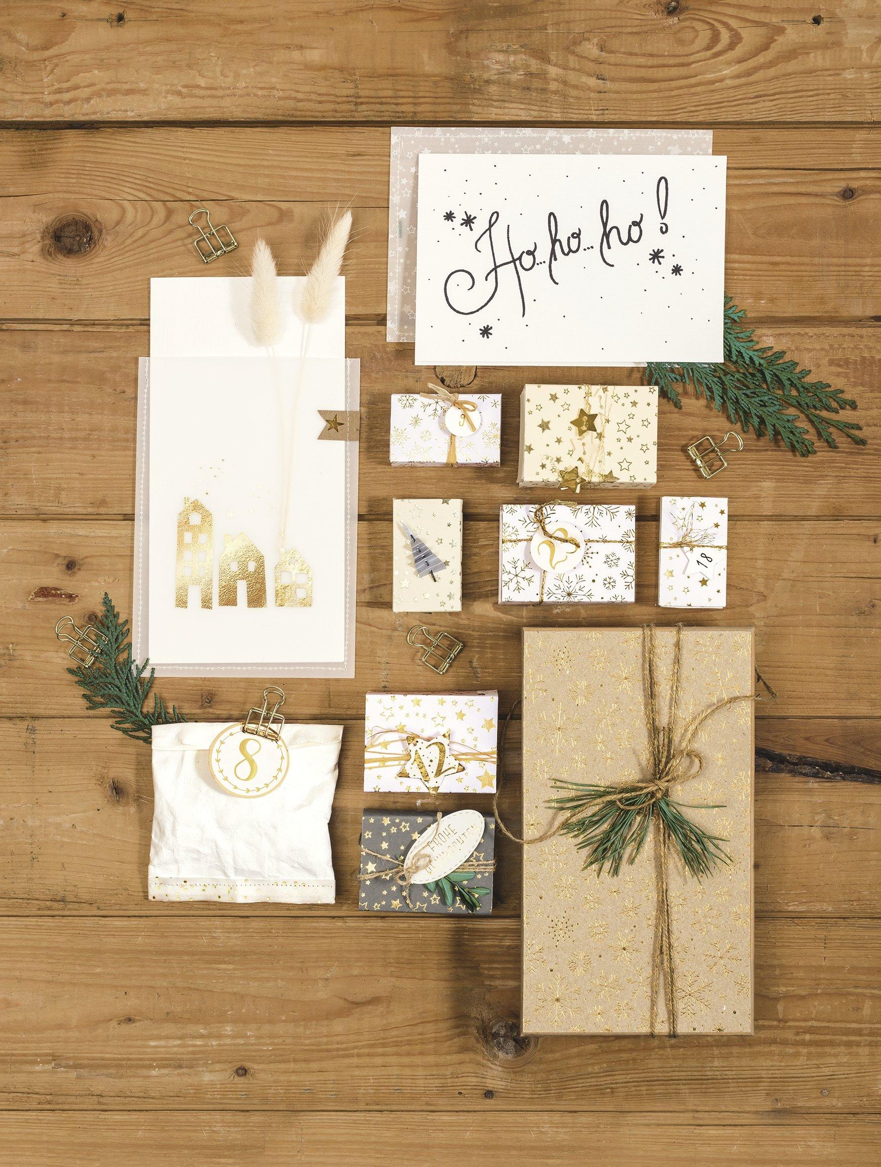 HEYDA  HEYDA Christmas sticker decorativi Bianco 