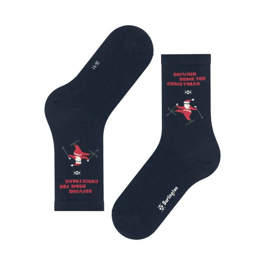 Burlington Chaussettes de Noël Skiing Santa  