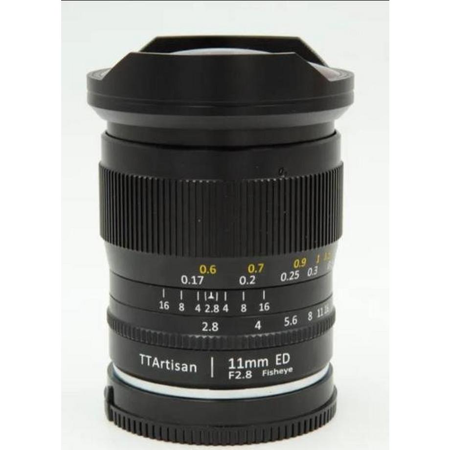 Ttartisan 11 mm f2.8 Fisheye (Sony) Black (A02E)