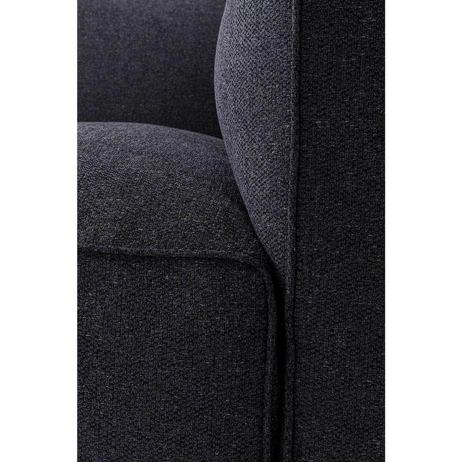 KARE Design Sofa Cubetto 3-Sitzer dunkelgrau  