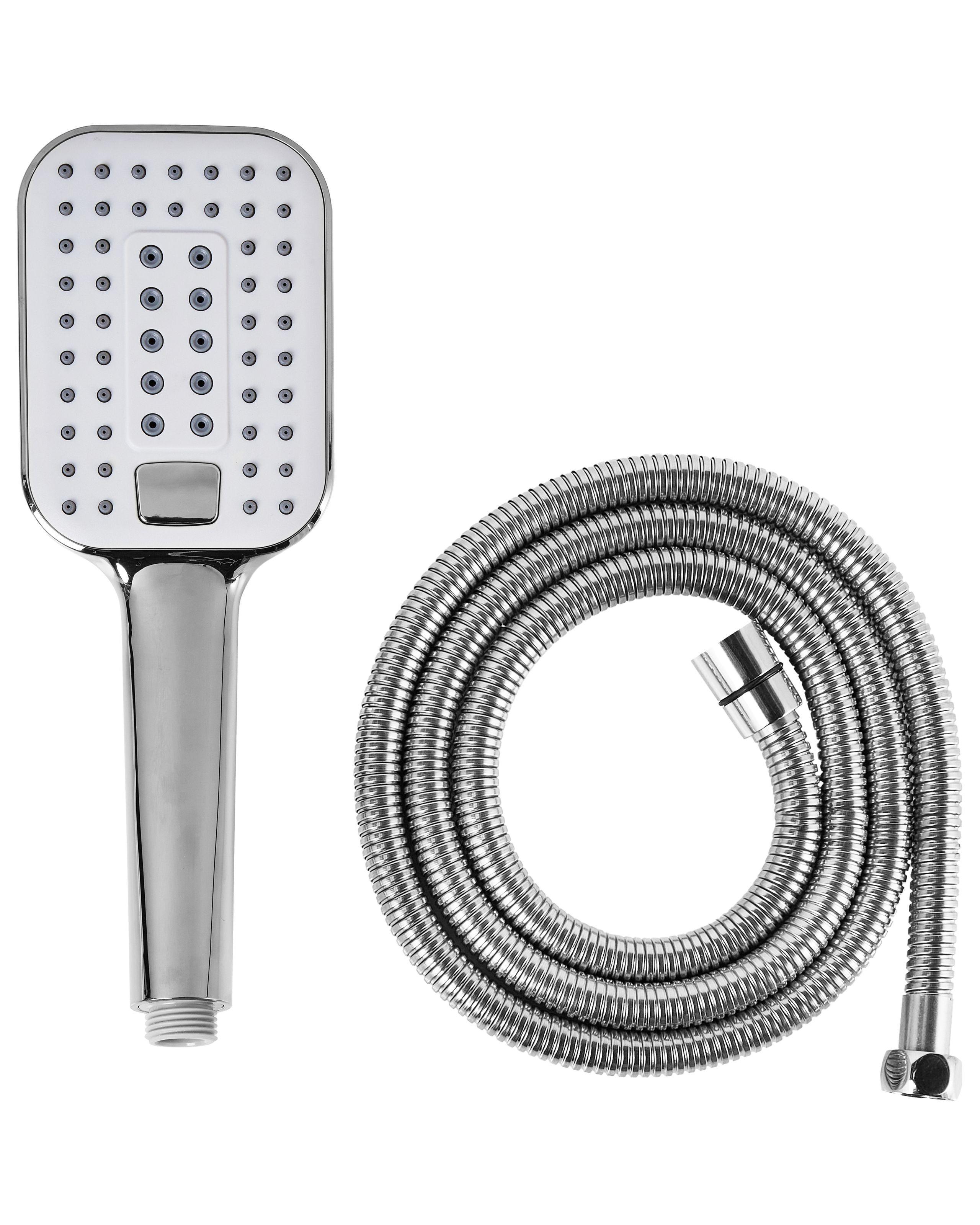 Beliani Duschkopf mit Schlauch aus ABS (robuster Kunststoff) Klassisch TINGO  