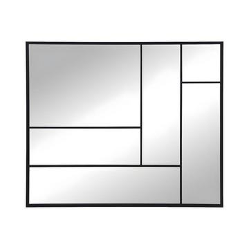 Miroir industriel déstructuré en métal 1 0 MALDONIA