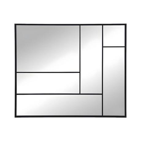 OZAIA Miroir industriel déstructuré en métal 1 0 MALDONIA  