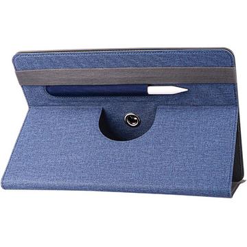 Drehbare Klapphülle Universal Tablets 9-11" Blau