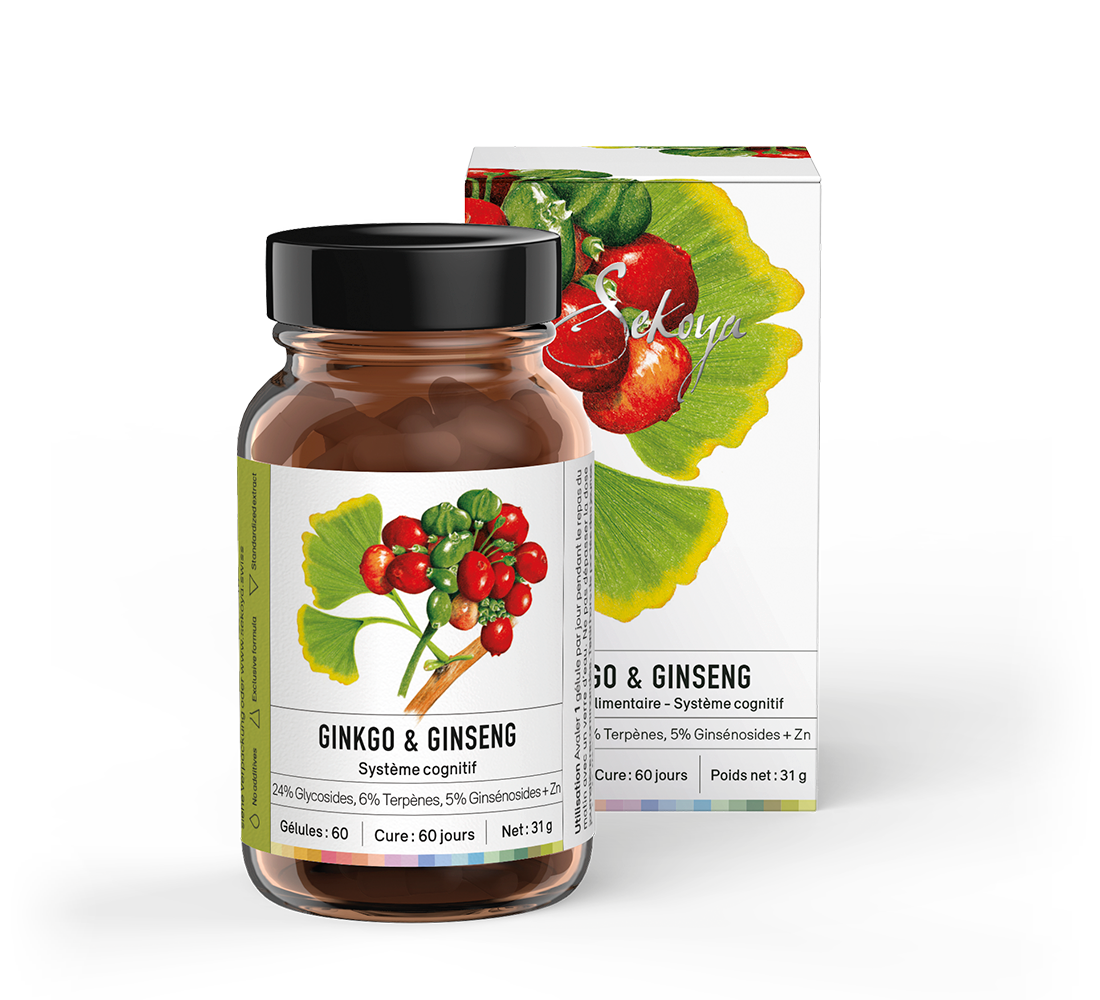 Sekoya Swiss  Ginkgo & Ginseng | Für das Gedächtnis 