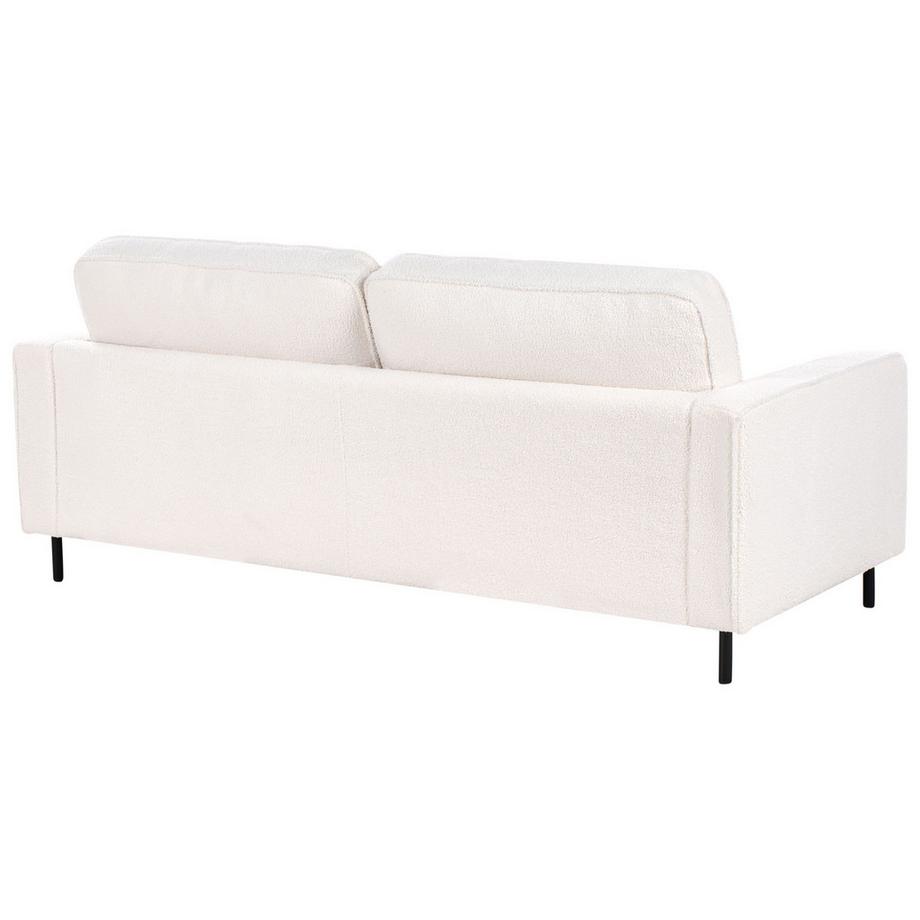 Beliani Canapé 3 places en Bouclé Rétro SAVALEN  