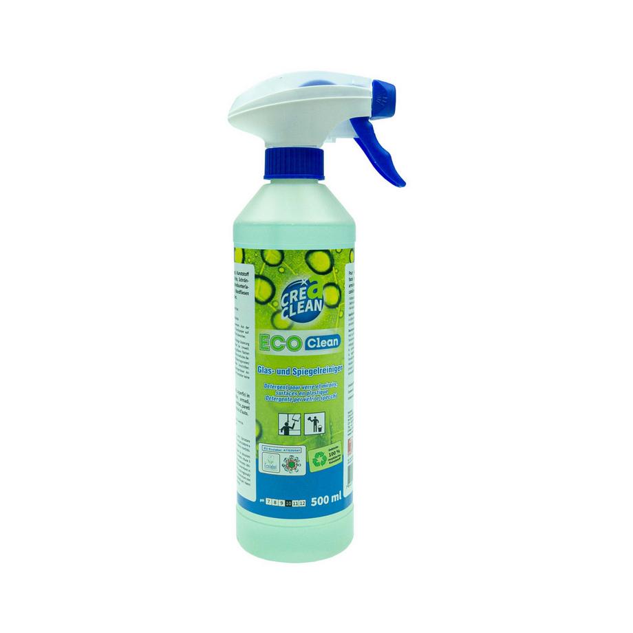 ECOClean Detergente per vetri e specchi, 500 ml