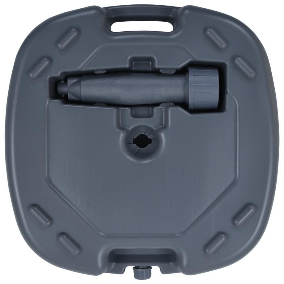 VidaXL Sonnenschirmfuß plastik  