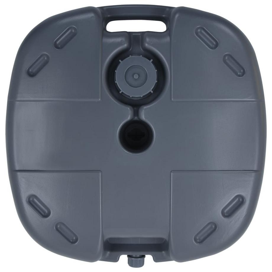 VidaXL Sonnenschirmfuß plastik  