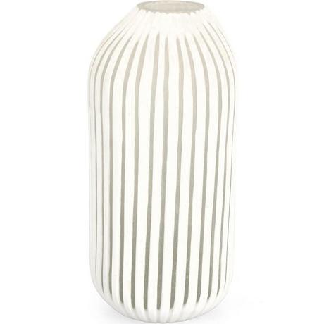 mutoni Vase Mattala blanc vers 18  