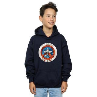 MARVEL  Captain America Sam Wilson Shield Kapuzenpullover 