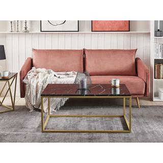 Beliani Couchtisch aus MDF-Platte Modern DELANO  