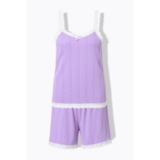 Studio Untold Shorty Zweiteiler Spitzenkanten  