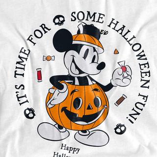 Disney Mickey Mouse Costume Zucca T-Shirt Maniche Lunghe  