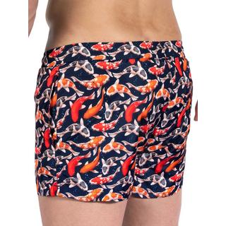 Olaf benz BLU2355 Badeshorts mit Tropenmuster  