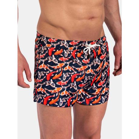 Olaf benz BLU2355 Badeshorts mit Tropenmuster  