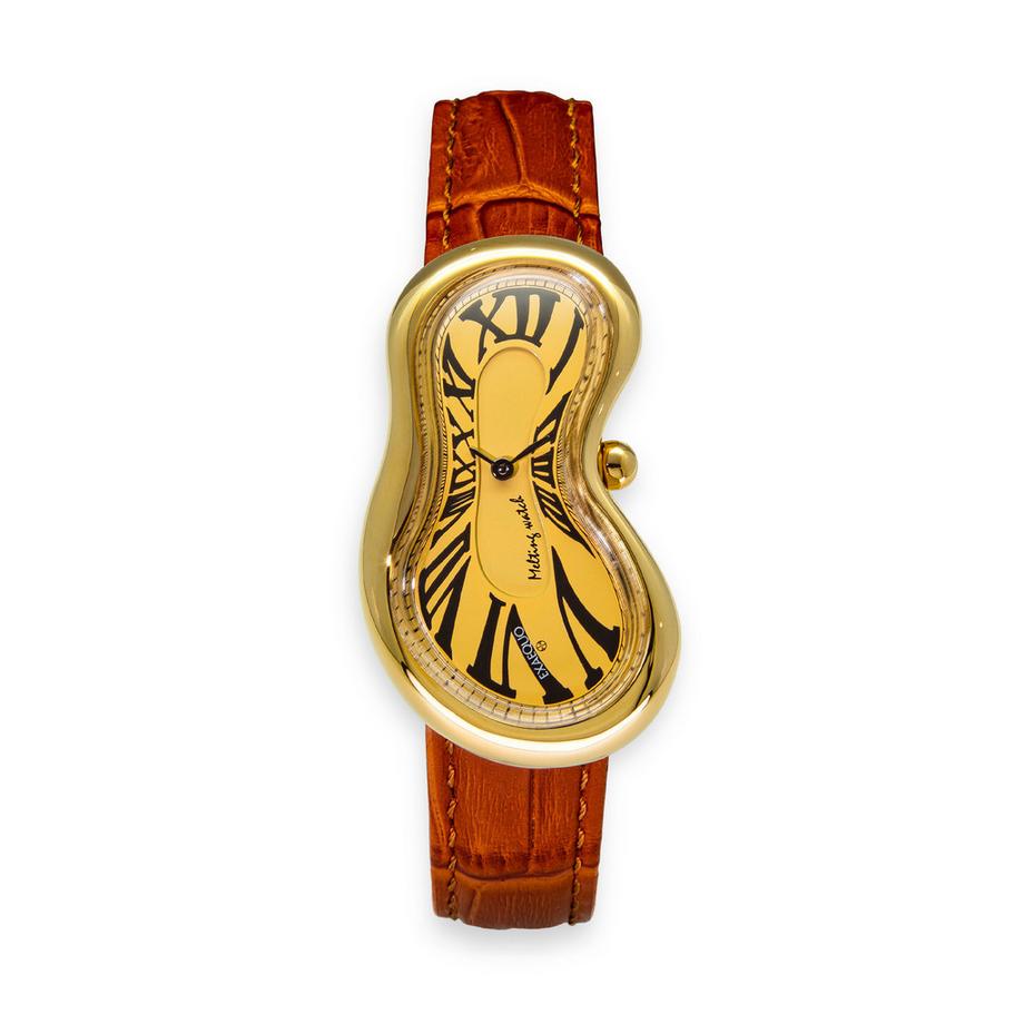 Classic Melting Uhr Edelstahluhr - PVD