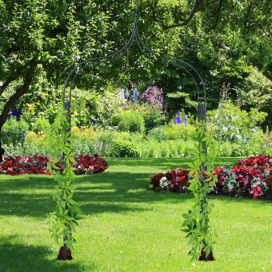 B2X Arco di rose con decorazioni  