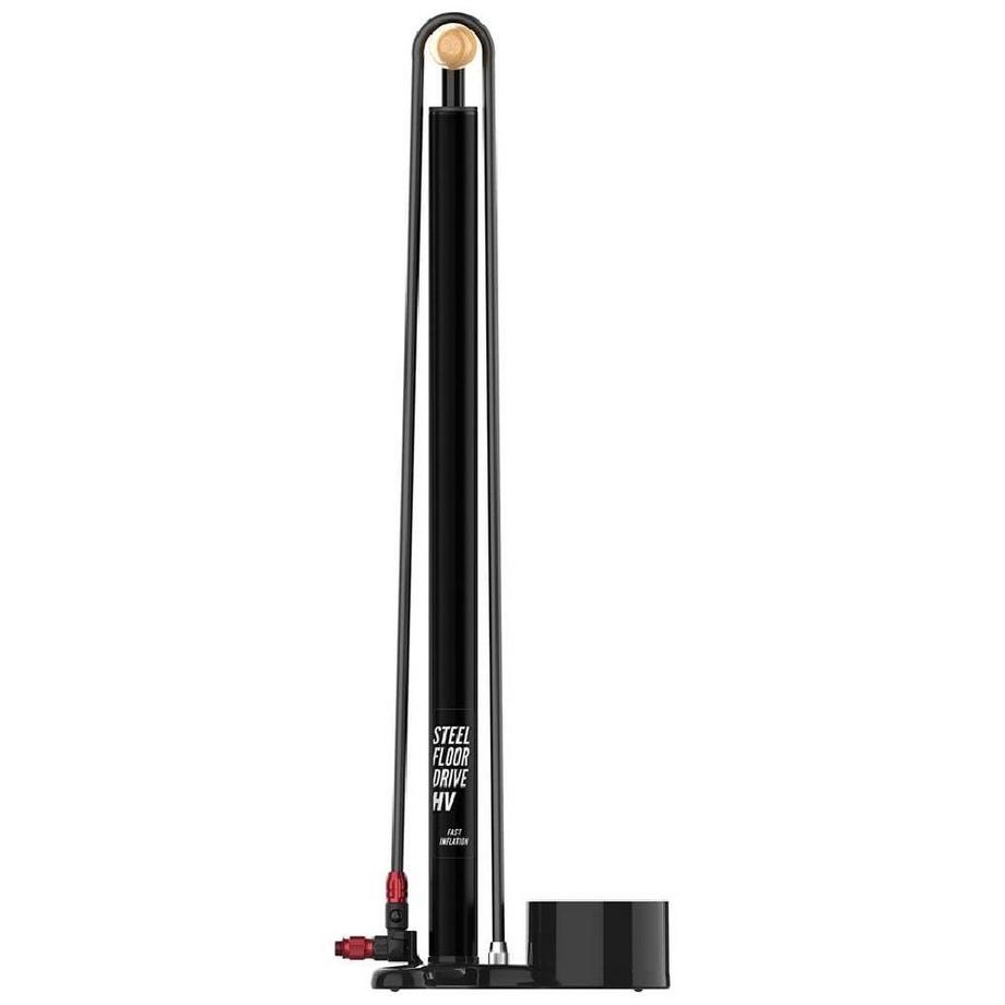 Lezyne  Pompe à pied  Steel HV Floor Drive 3.5 ABS1 Pro 