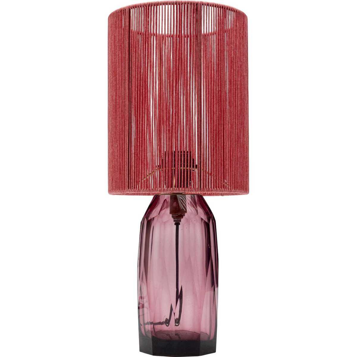 KARE Design Lampe de table Veccio rose 42  