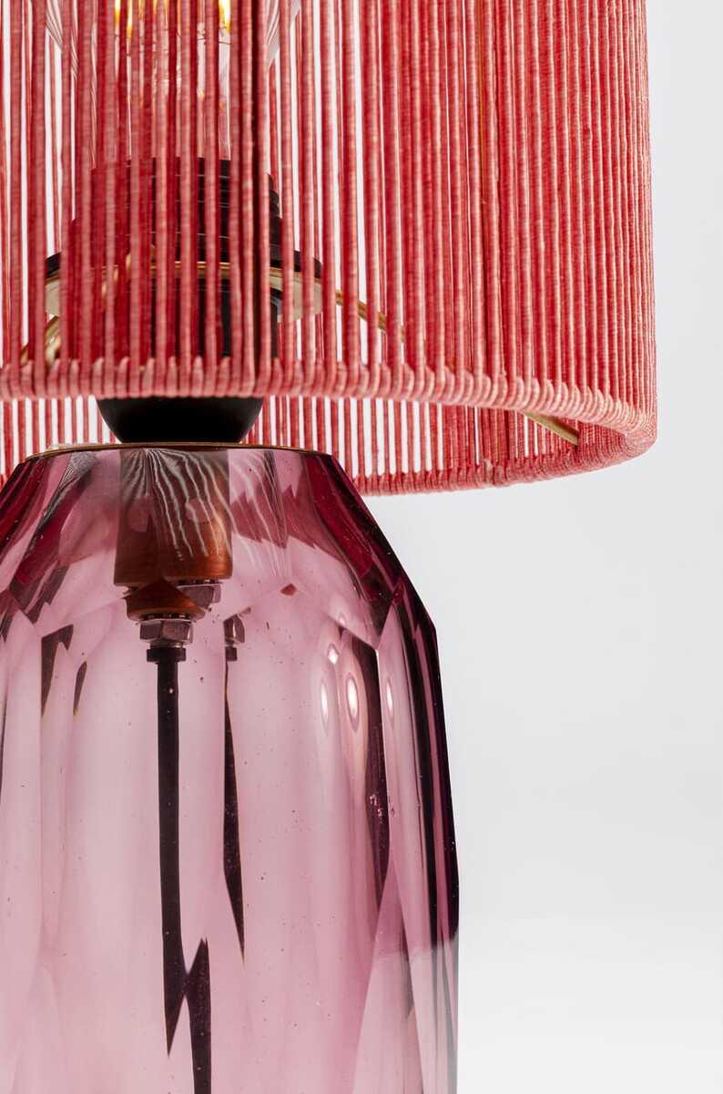 KARE Design Lampe de table Veccio rose 42  