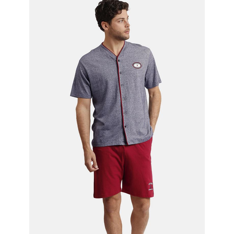 Admas Sailing Pyjama Shorts Shirt  
