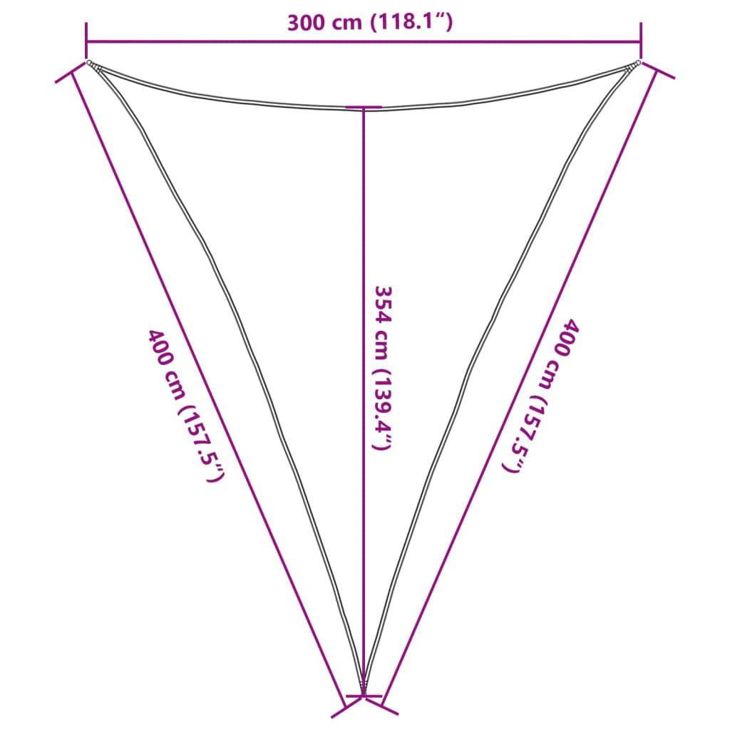 VidaXL Voile d'ombrage  