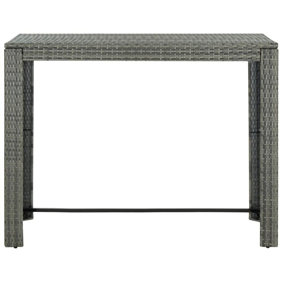 VidaXL Bartisch poly-rattan  