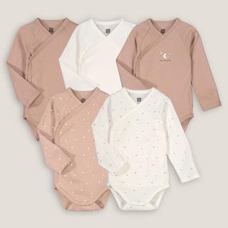 La Redoute Collections  5er-Pack Bodys mit langen Ärmeln 