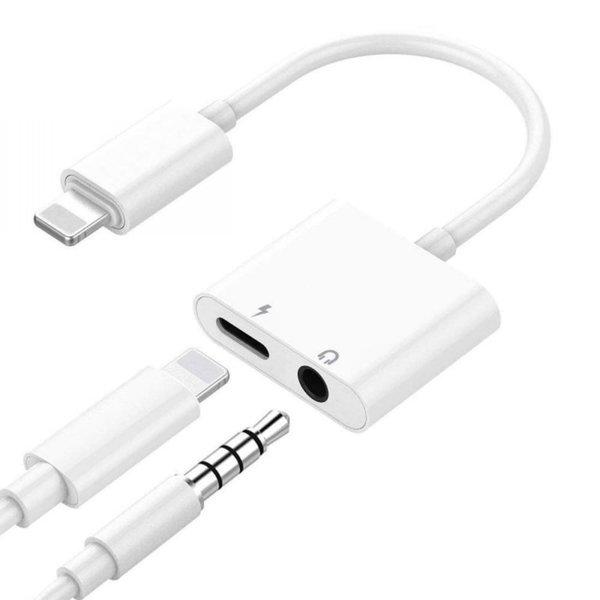 eStore  Répartiteur - 1x Lightning et 1x Aux 3,5 mm 