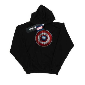 Sweat à capuche CAPTAIN AMERICA WOODEN SHIELD