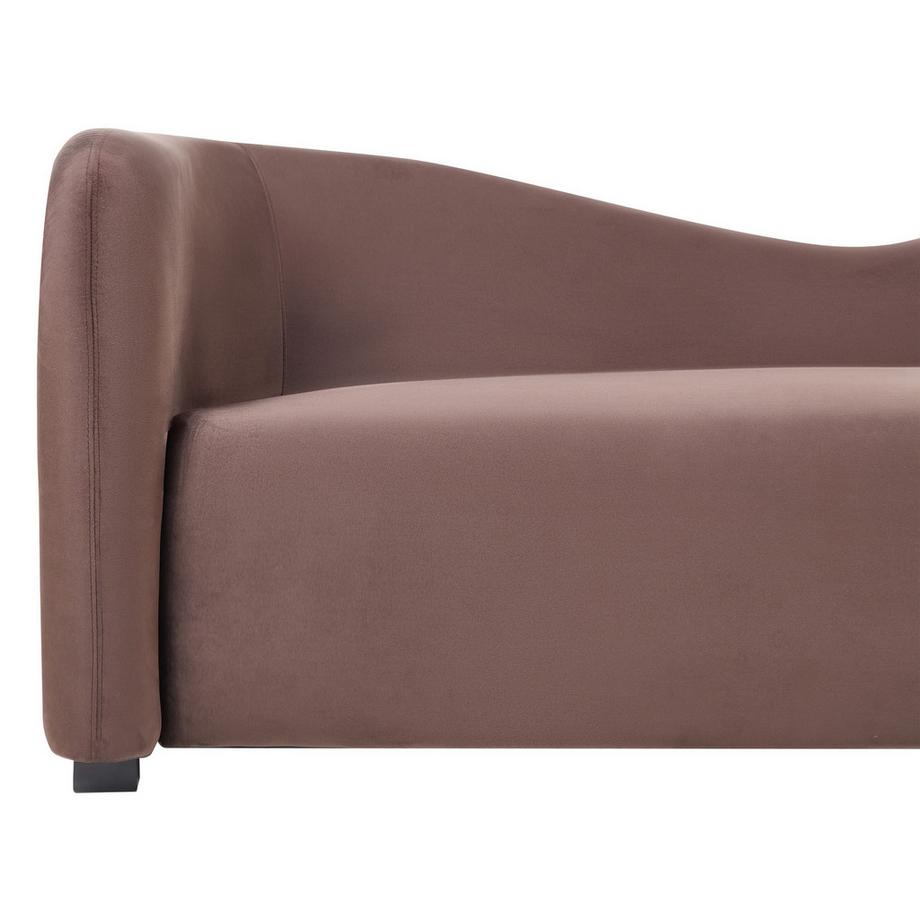 Beliani Canapé 3 places en Velours Moderne VELTADA  